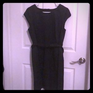 Black Dress with Belt - Never Worn
